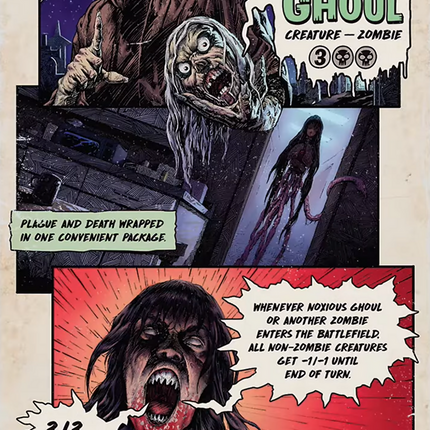 Noxious Ghoul // Noxious Ghoul (SLD-1459) - Secret Lair Drop: (Full Art) (Borderless) Foil