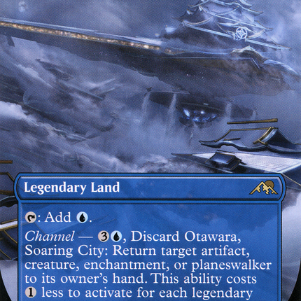 Otawara, Soaring City (NEO-414) - Kamigawa: Neon Dynasty (Borderless)