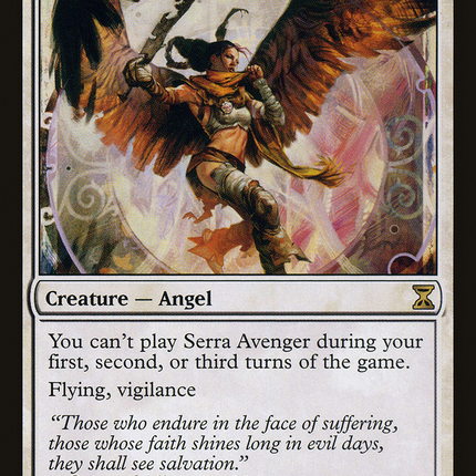Serra Avenger (TSP-040) - Time Spiral Foil