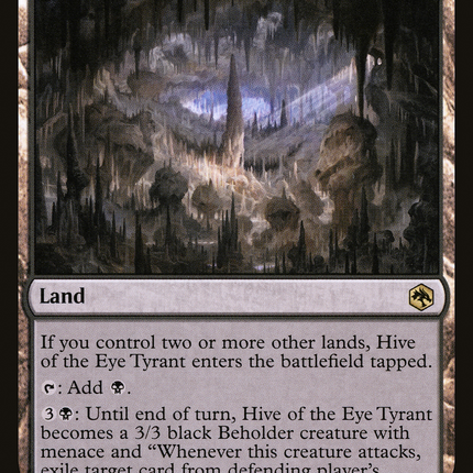 Hive of the Eye Tyrant (AFR-258) - Adventures in the Forgotten Realms Foil