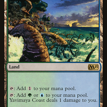 Yavimaya Coast (M15-249) - Magic 2015 Foil