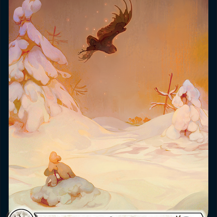 Snow-Covered Plains (SLD-1473) - Secret Lair Drop: (Full Art)