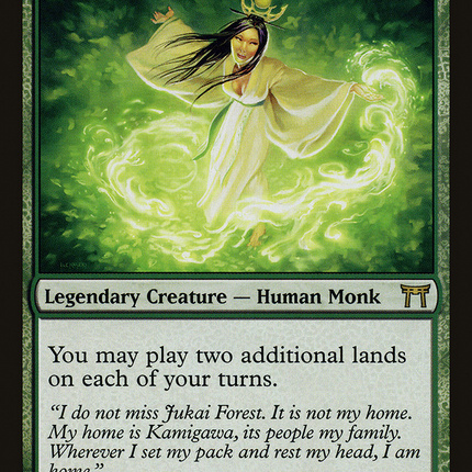 Azusa, Lost but Seeking (CHK-201) - Champions of Kamigawa