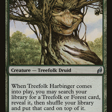 Treefolk Harbinger (LRW-239) - Lorwyn Foil