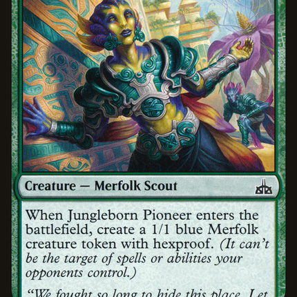 Jungleborn Pioneer (RIX-137) - Rivals of Ixalan