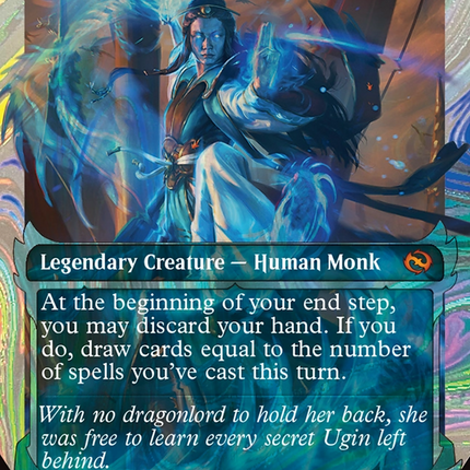 Narset, Jeskai Waymaster (TDM-417) - Tarkir: Dragonstorm: (Showcase) Foil