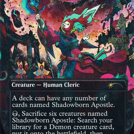 Shadowborn Apostle (SLD-688) - Secret Lair Drop (Borderless) Foil