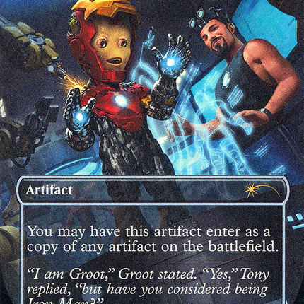 Sculpting Steel (SLD-864) - Secret Lair Drop (Borderless) Foil