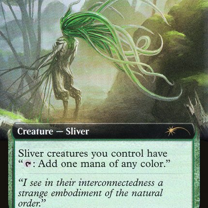 Manaweft Sliver (SLD-650) - Secret Lair Drop: (Extended Art) Foil