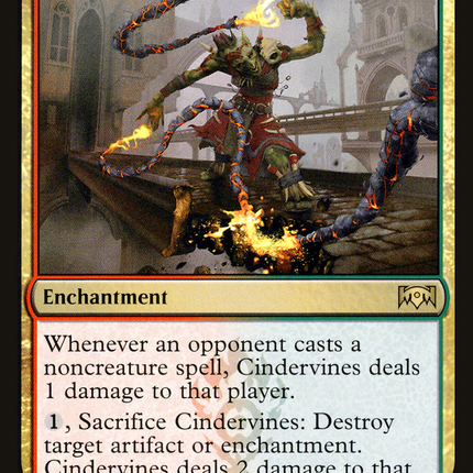 Cindervines (RNA-161) - Ravnica Allegiance Foil
