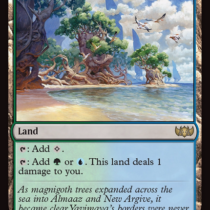Yavimaya Coast (TDC-413) - Commander: Tarkir: Dragonstorm
