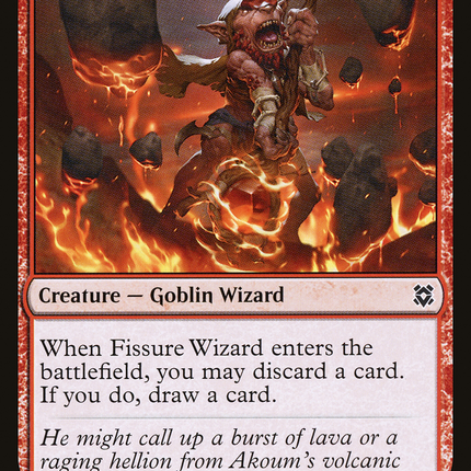 Fissure Wizard (ZNR-140) - Zendikar Rising