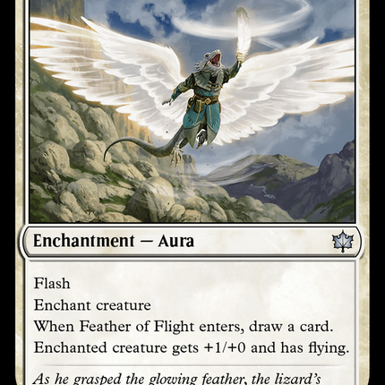 Feather of Flight (BLB-013) - Bloomburrow Foil