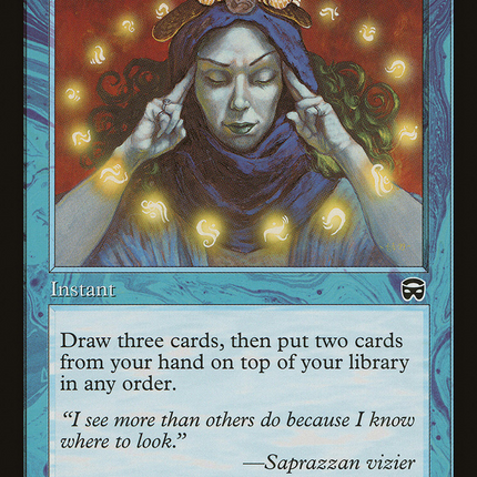 Brainstorm (MMQ-061) - Mercadian Masques Foil