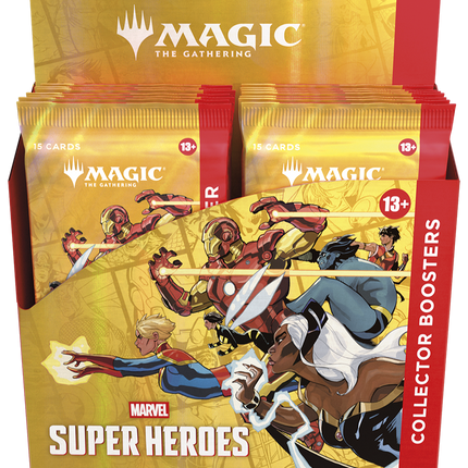 [PREORDER] Marvel Super Heroes - Collector Booster Display