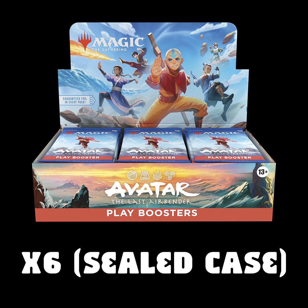 [PREORDER] Avatar: The Last Airbender Play Booster Box CASE (6 boxes)