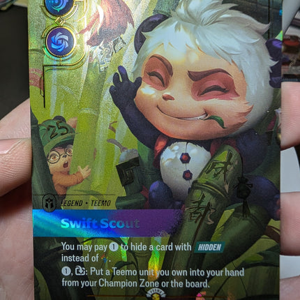 Teemo - Swift Scout (Alternate Art) (263a/298) - Riftbound Promotional Cards Foil (Unique) (699149)