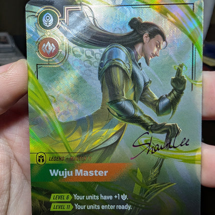 Master Yi - Wuju Master (Signature) (231*/219) - Unleashed Foil (Unique) (761148)