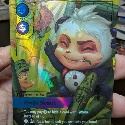 Teemo - Swift Scout (Alternate Art) (263a/298) - Riftbound Promotional Cards Foil (Unique) (907348)