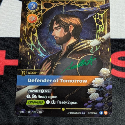 Jayce - Defender of Tomorrow (Signature) (194*/166) - Vendetta Foil Unique (06406)