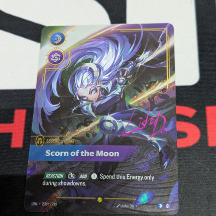 Diana - Scorn of the Moon (Signature) (234*/219) - Unleashed Foil (Unique) (240018)