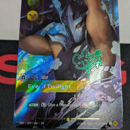 Shen - Eye of Twilight (Signature) (193*/166) - Vendetta Foil Unique (79003)