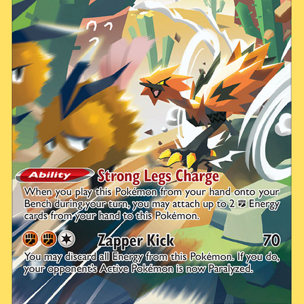 Galarian Zapdos SWSH283  SWSH Black Star Promos - Promo