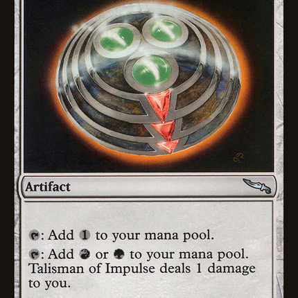 Talisman of Impulse (MRD-254) - Mirrodin Foil
