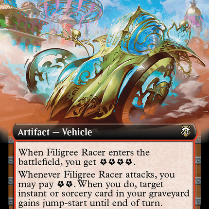 Filigree Racer (M3C-056) - Modern Horizons 3 Commander: (Extended Art) Foil