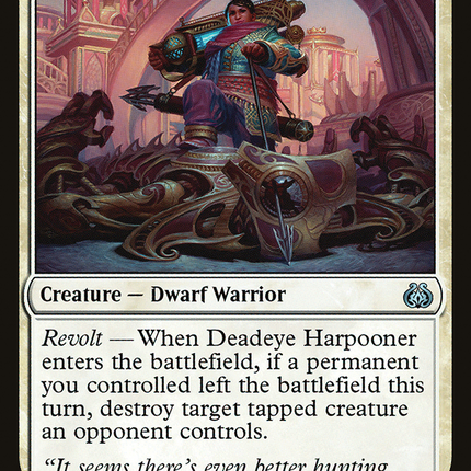 Deadeye Harpooner (AER-015) - Aether Revolt Foil