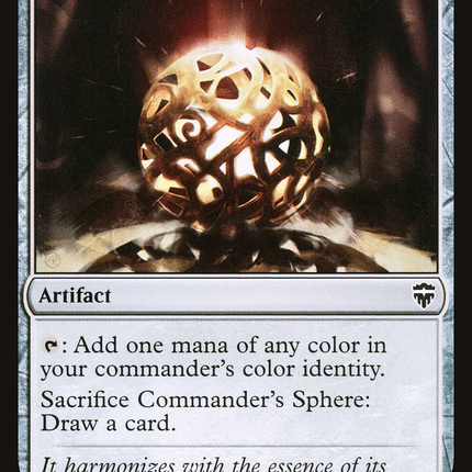Commander's Sphere (CMR-306) - Commander Legends Foil