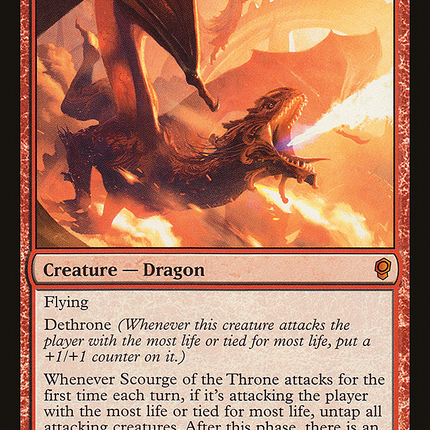 Scourge of the Throne (CNS-035) - Conspiracy Foil