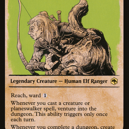 Varis, Silverymoon Ranger (AFR-335) - Adventures in the Forgotten Realms: (Showcase)