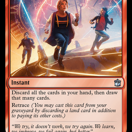 Decaying Time Loop (WHO-080) - Doctor Who Foil