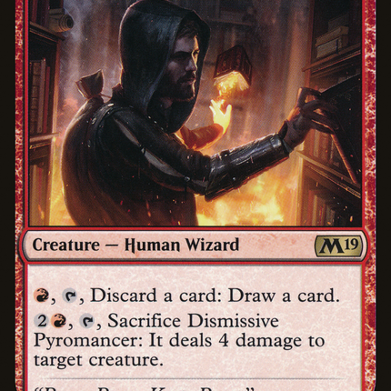 Dismissive Pyromancer (M19-136) - Core Set 2019
