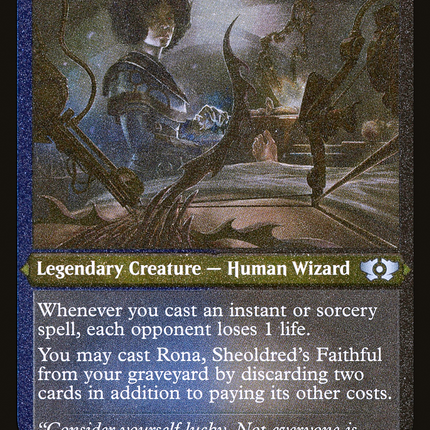 Rona, Sheoldred's Faithful (Foil Etched) (MUL-123) - Multiverse Legends Foil