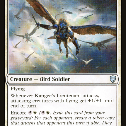 Kangee's Lieutenant (CMR-026) - Commander Legends Foil