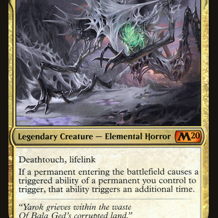Yarok, the Desecrated (M20-220) - Core Set 2020 Foil