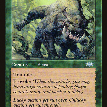 Brontotherium (LGN-119) - Legions Foil