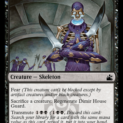Dimir House Guard (RVR-073) - Ravnica Remastered Foil