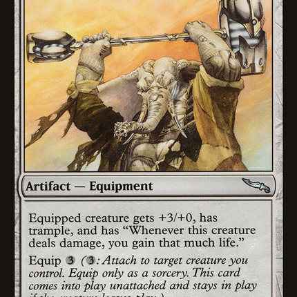 Loxodon Warhammer (MRD-201) - Mirrodin Foil