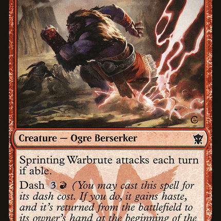 Sprinting Warbrute (DTK-157) - Dragons of Tarkir