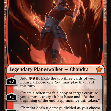 Chandra, Flameshaper (FDN-081) - Foundations