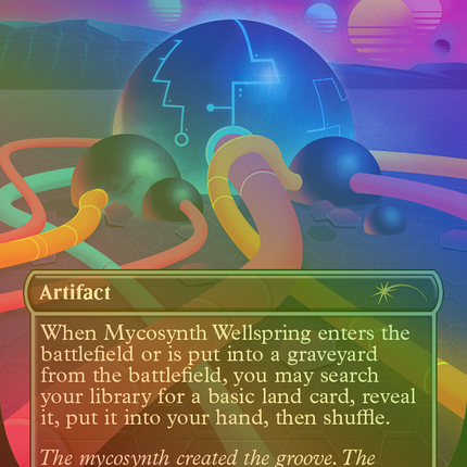 Mycosynth Wellspring (SLD-1435) - Secret Lair Drop (Borderless) Foil