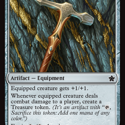 Goldvein Pick (FDN-253) - Foundations Foil
