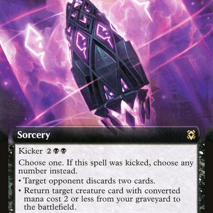 Inscription of Ruin (ZNR-340) - Zendikar Rising: (Extended Art) Foil