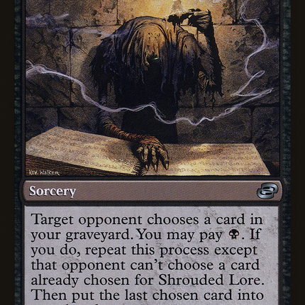 Shrouded Lore (PLC-091) - Planar Chaos: (colorshifted) Foil