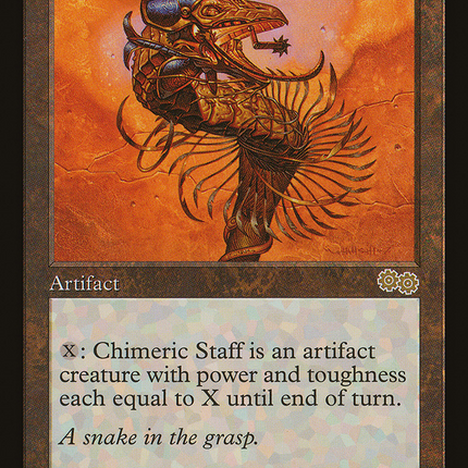 Chimeric Staff (USG-288) - Urza's Saga