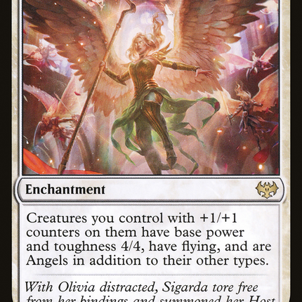 Sigarda's Summons (VOW-036) - Innistrad: Crimson Vow Foil