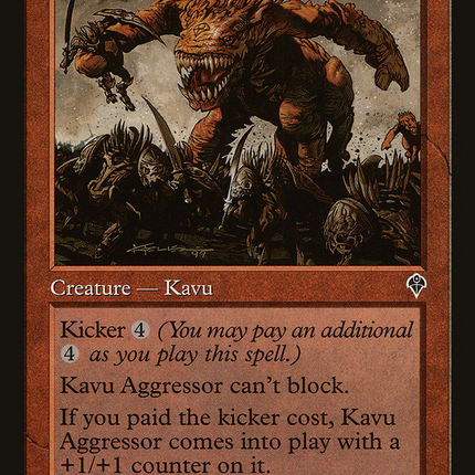 Kavu Aggressor (INV-148) - Invasion